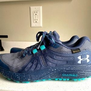 Under Armour charged trail running sneakers